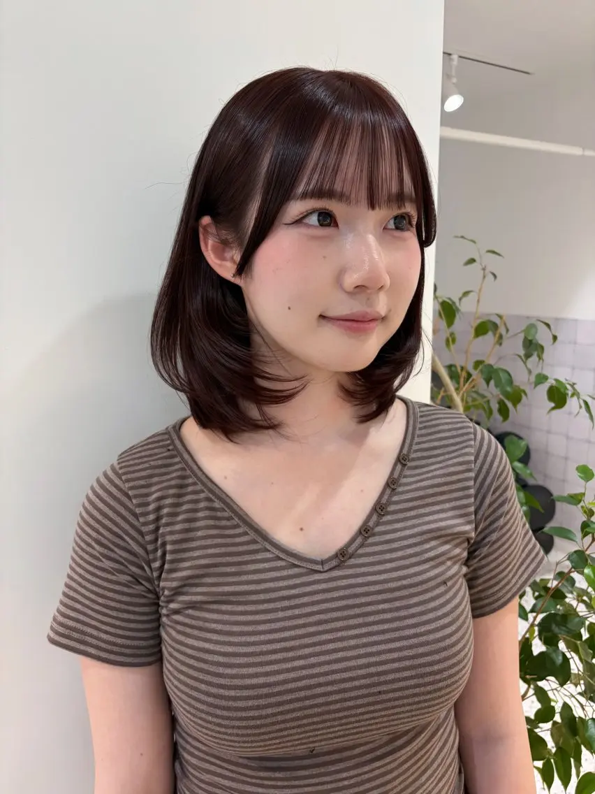 カラー カット ヘアカラー RISAKO レイヤーカット🎀のヘアスタイル