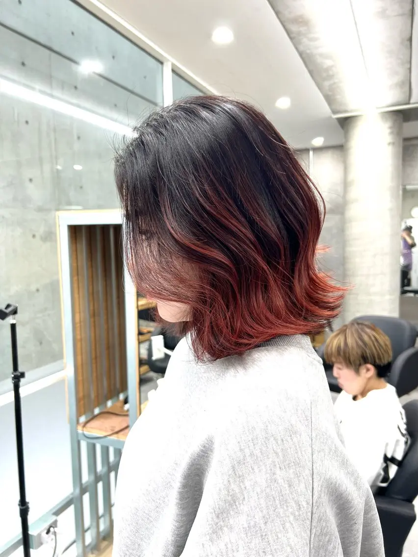 ショート azusa/心斎橋/ ハイトーンカラーのヘアスタイル