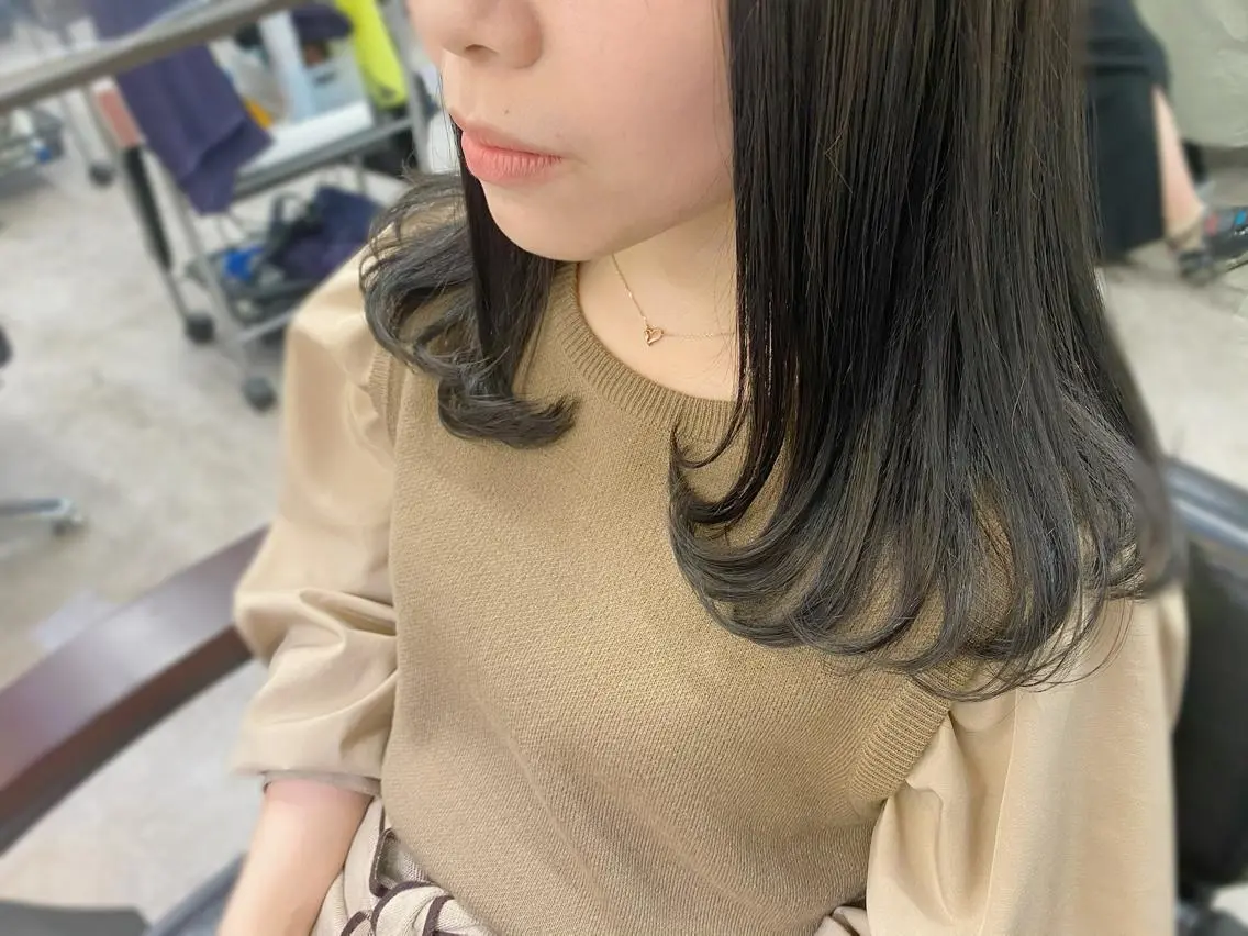 カラー カット ヘアカラー トリートメント 中富 🍪みなのヘアスタイル
