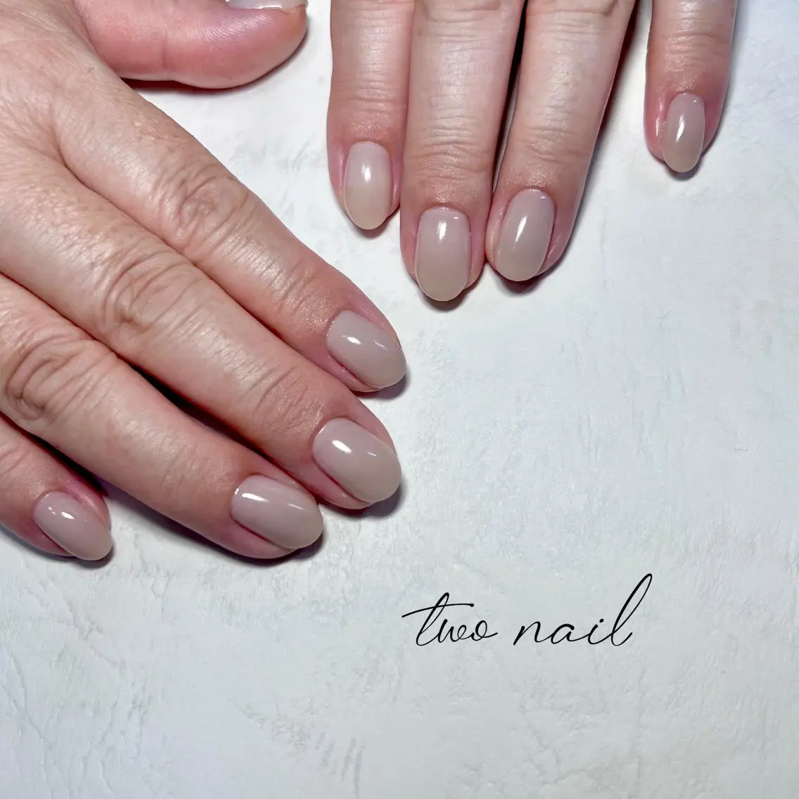 ネイル アートネイル フットネイル ハート ニュアンスネイル ホワイト ハンドネイル two nailのネイルデザイン