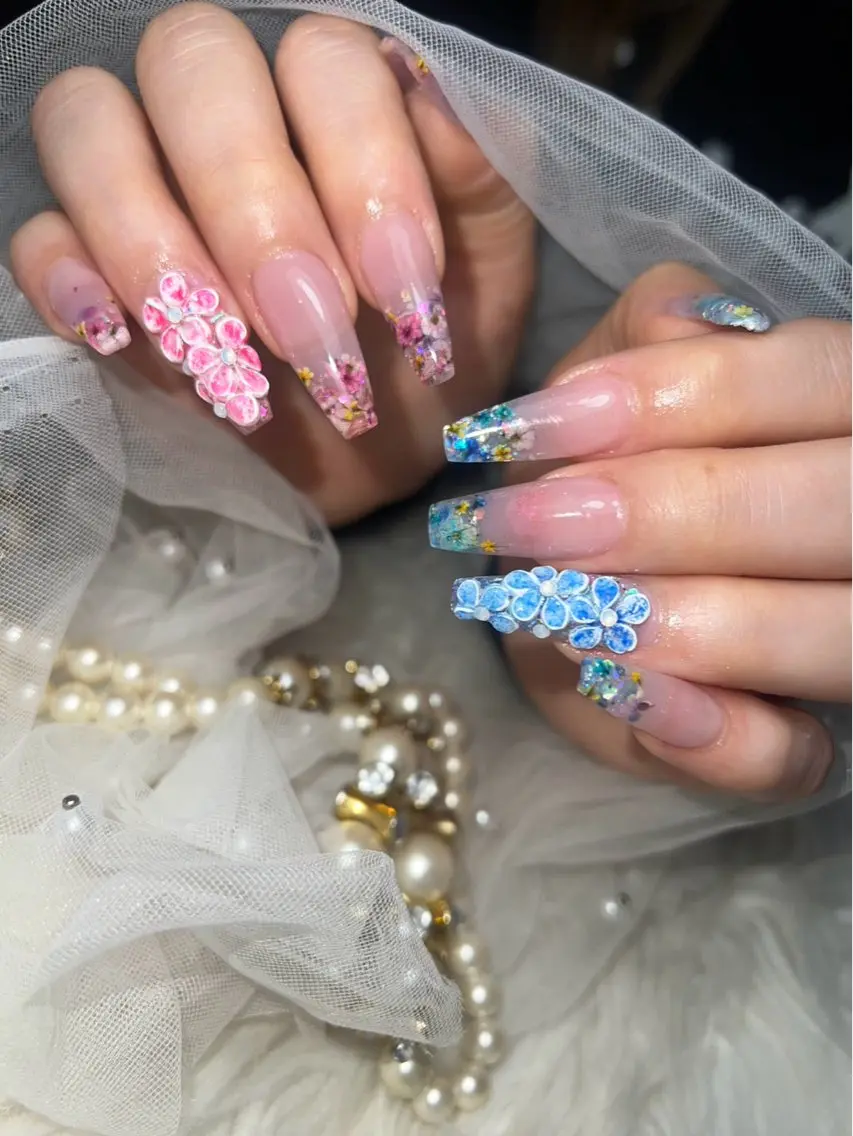 ネイル スカルプネイル ハンドネイル Feel♡ JYURIAのネイルデザイン