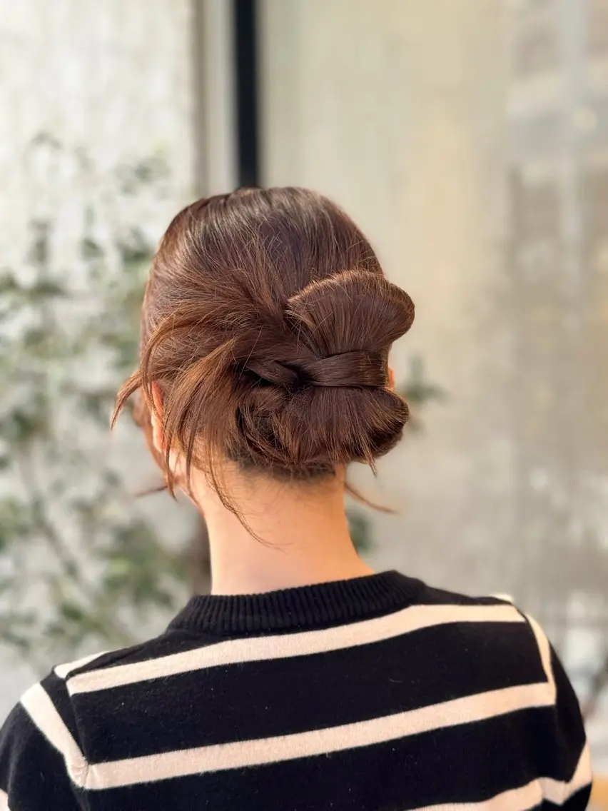 【結婚式・お呼ばれ✨¥4,400】似合わせヘアセットの写真