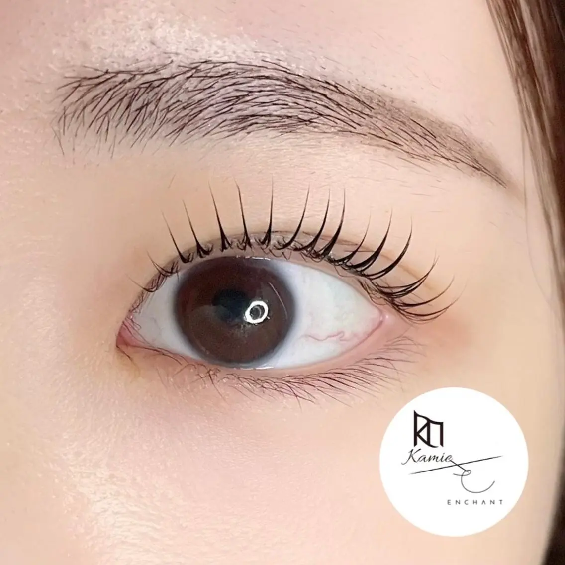 マツエク・マツパ 一重×まつ毛パーマ Kamie eyelashのマツエク・マツパデザイン