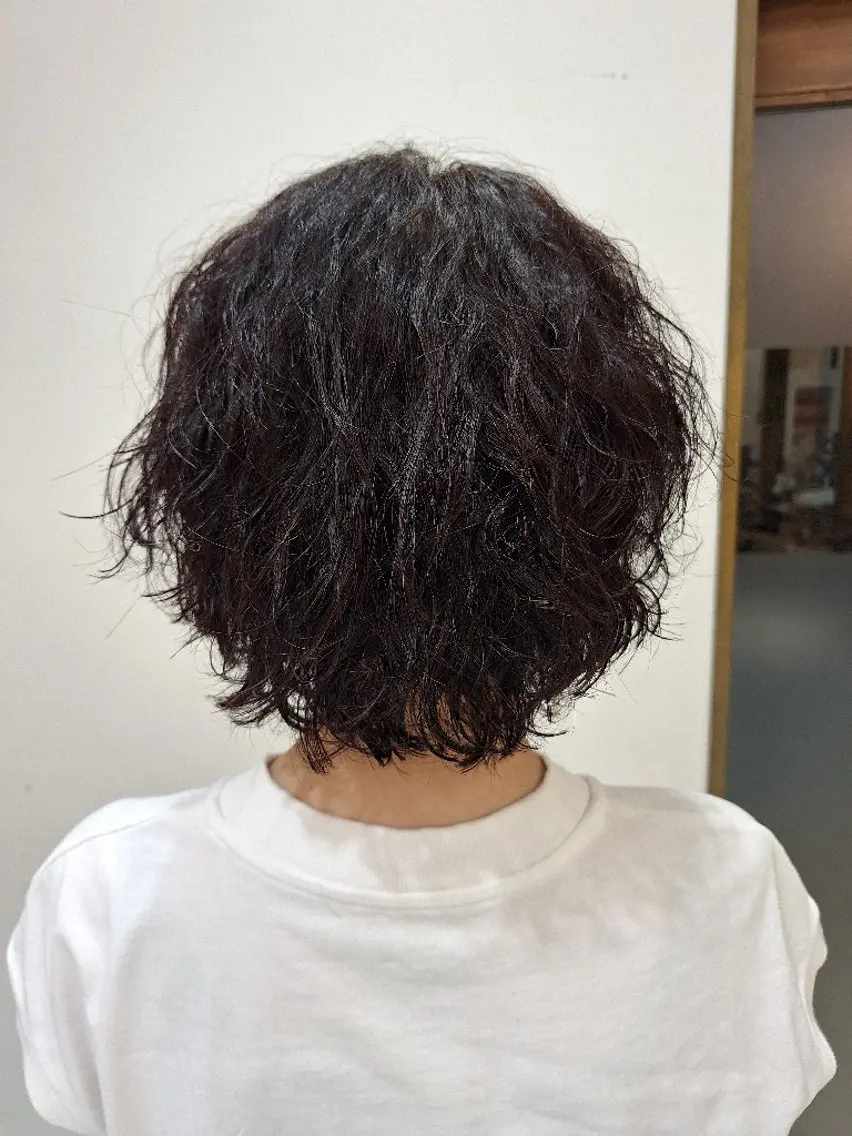 カット+パーマの写真