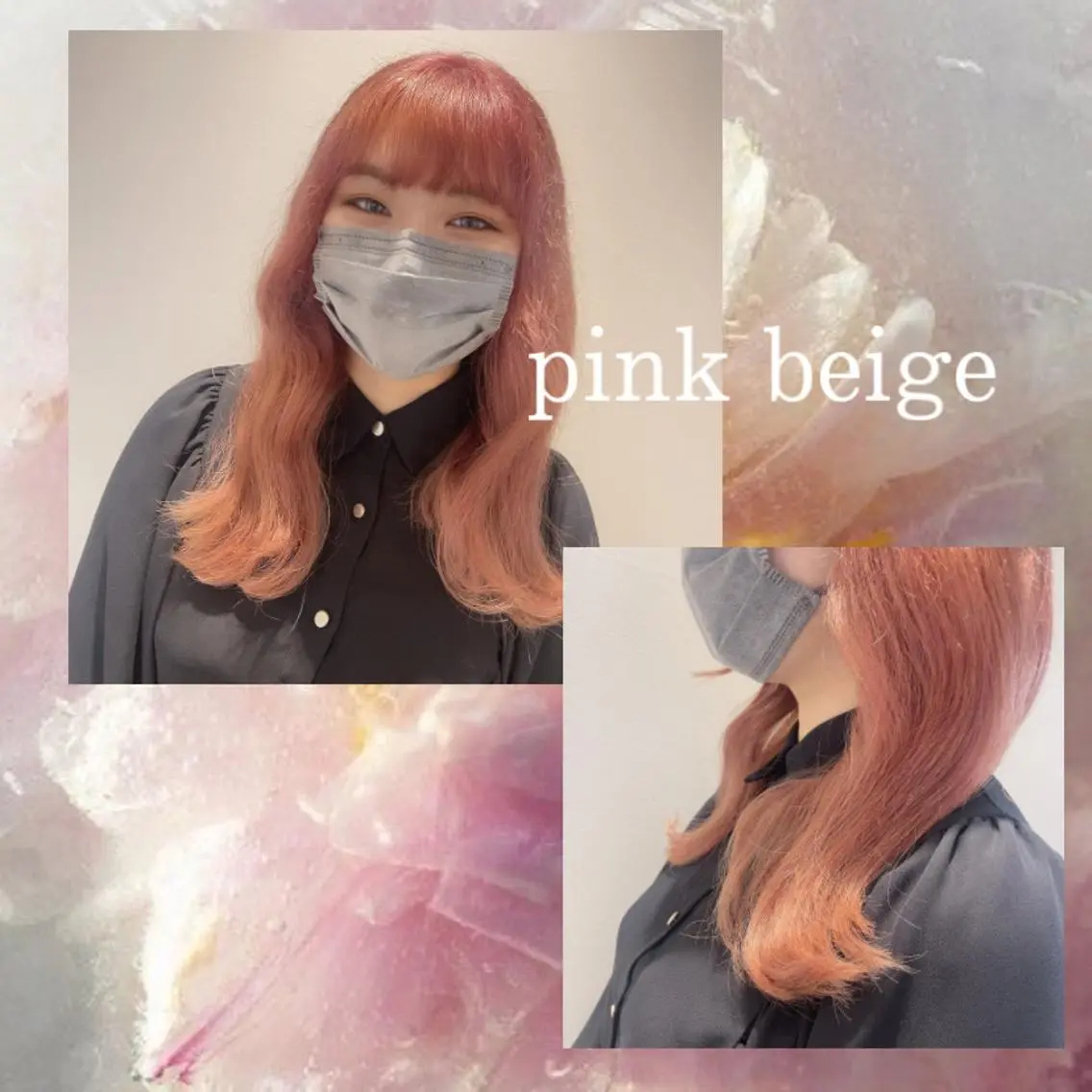 セミロング カラー ヘアアレンジ 透明感カラー ハイトーンカラー ヘアカラー トリートメント 🎀トップスタイリ スト湯川響🎀のヘアスタイル