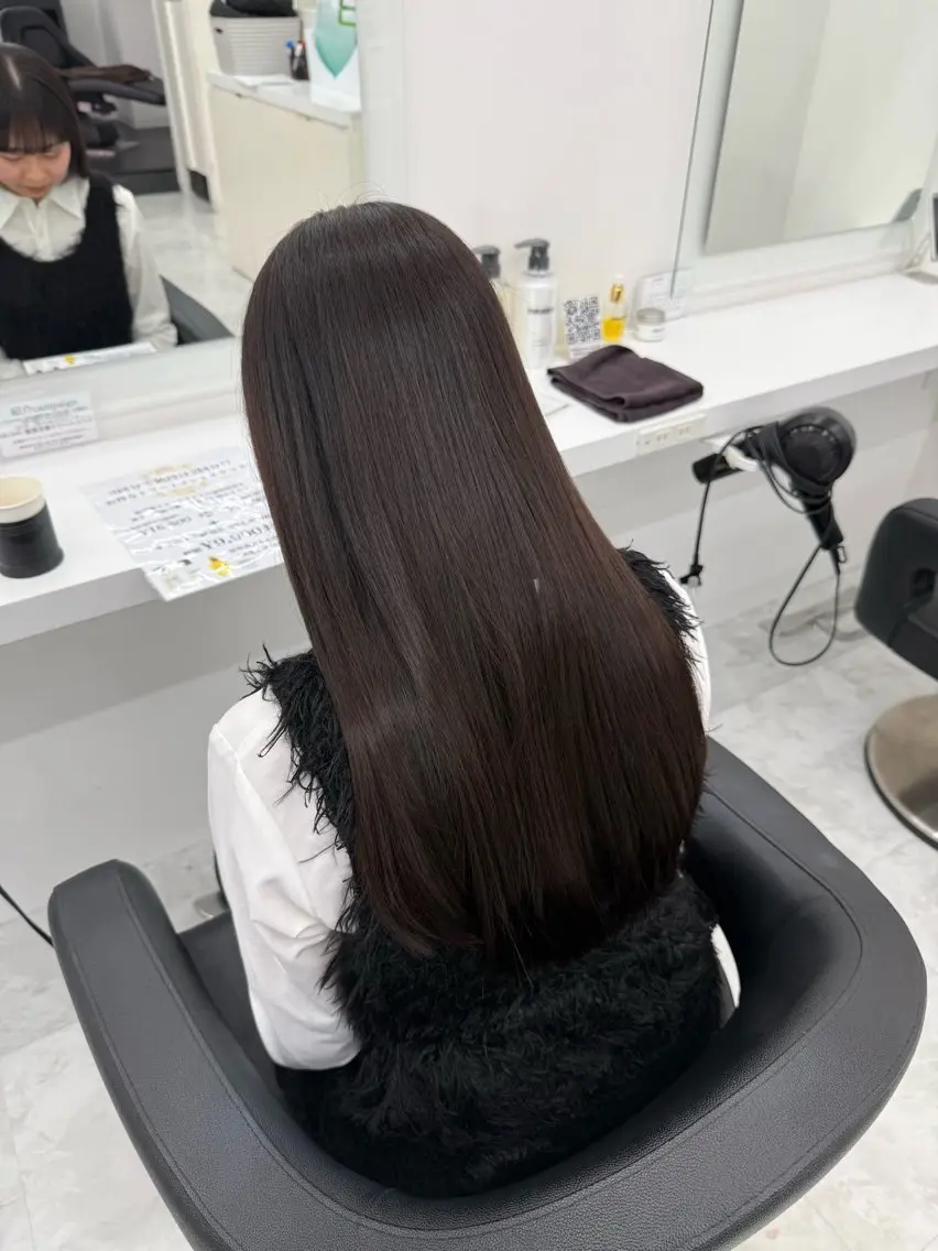 カラー カット ヘアカラー トリートメント 🥂上品ワンホンヘア 🥂nozomiのヘアスタイル