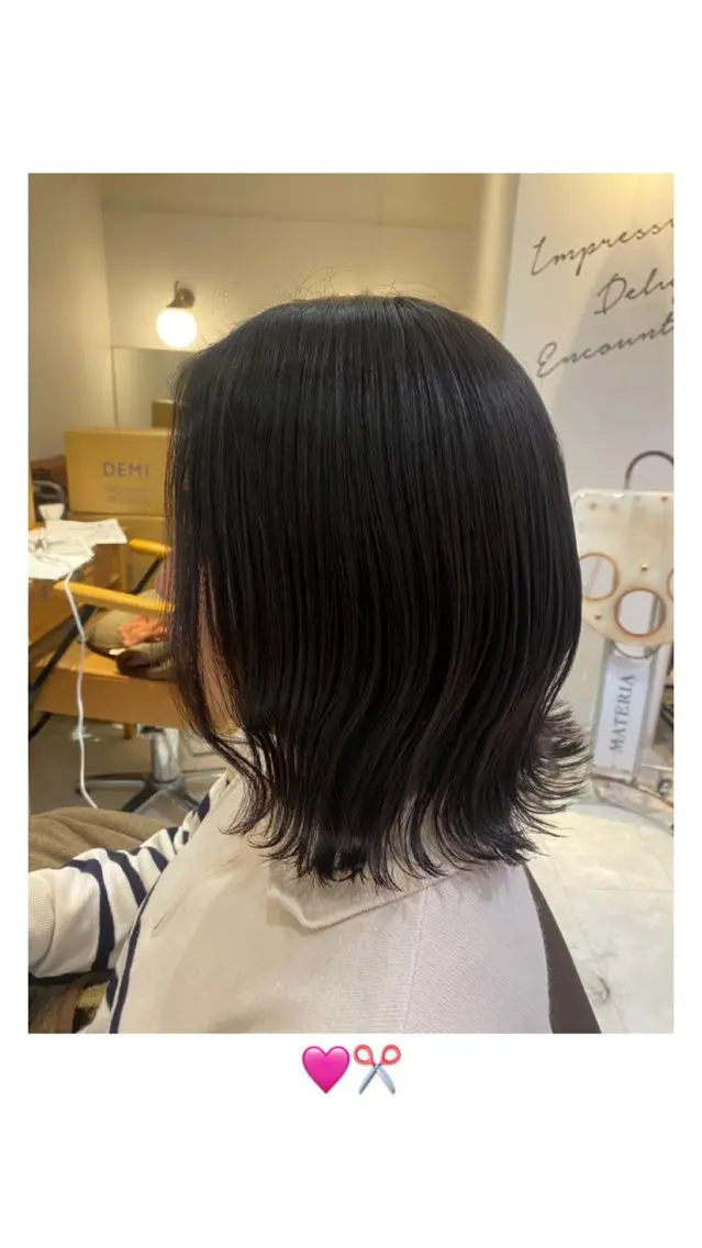 🩷【ミニモ限定】を叶えたい髪色はこれーチを使わない透明感ダブルカラー🩷の写真