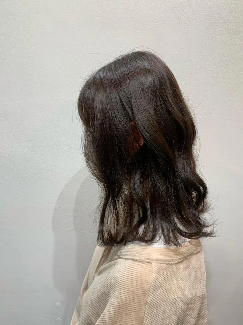 カラー＋Aujua5ステップトリートメントの写真