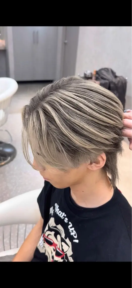 メンズ メンズバレイヤージュ 永瀬 陽菜のヘアスタイル