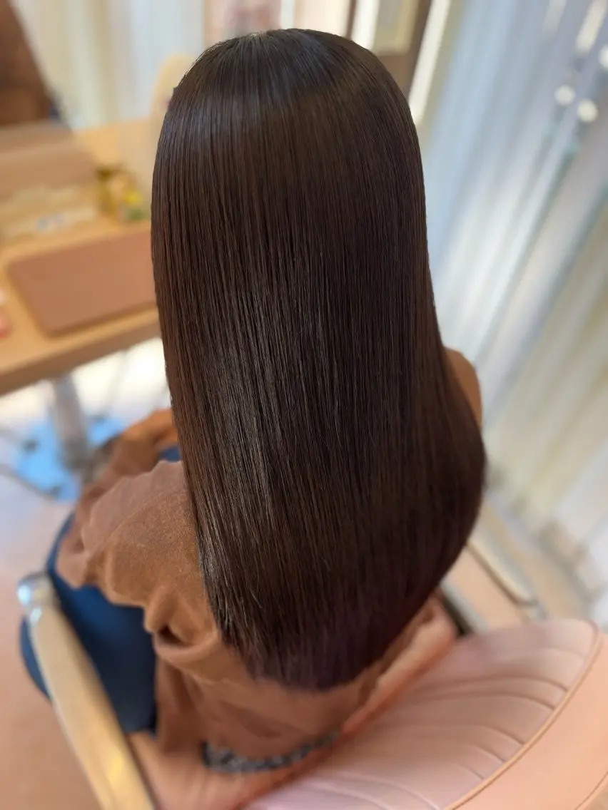 ロング トリートメント 都築 心花のヘアスタイル
