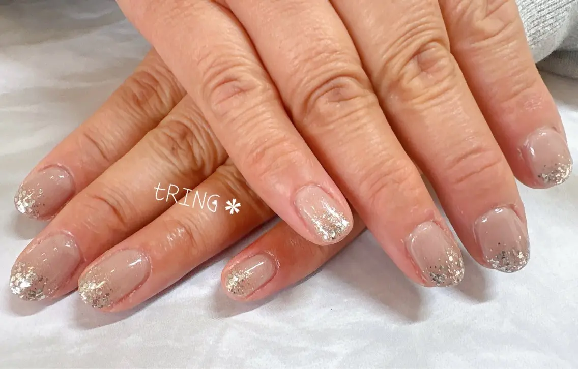 ネイル ハンドネイル tRING＊ しいの木台のネイルデザイン