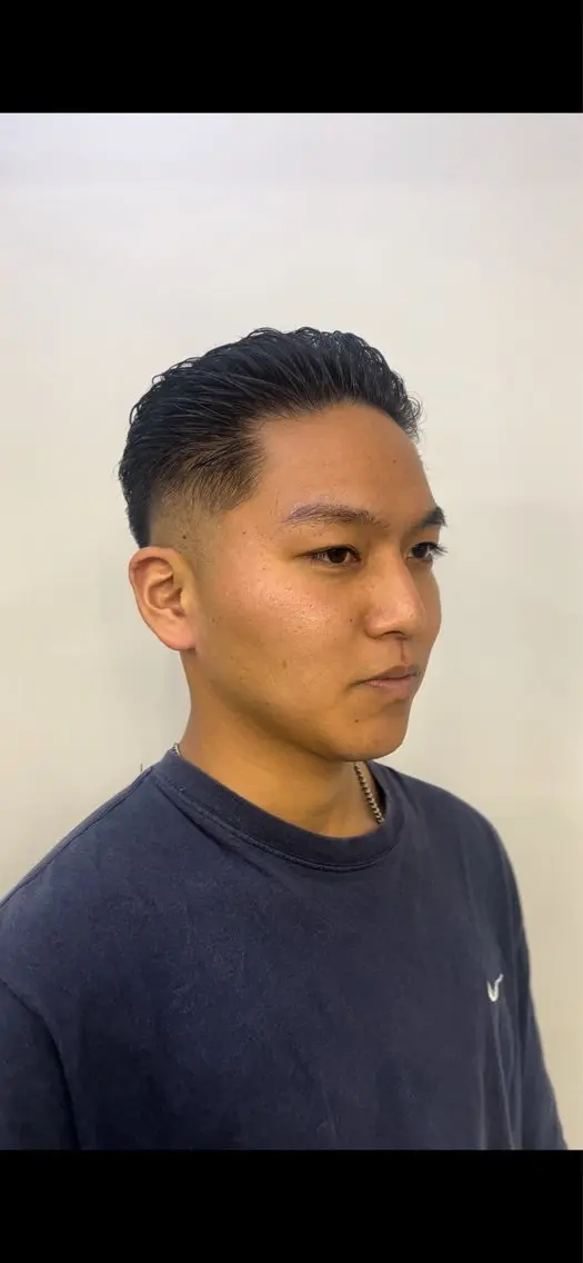 メンズ フェードカット スキンフェード 💈FADE &LINE安達のヘアスタイル