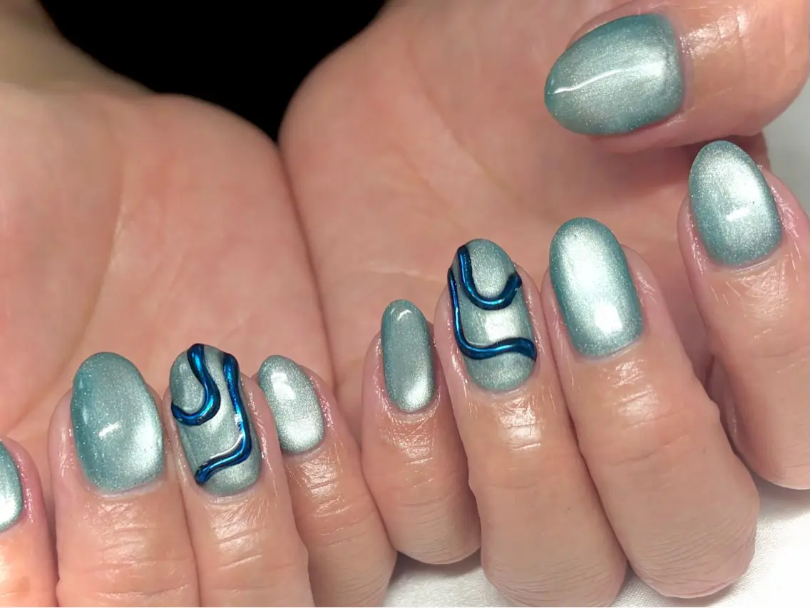 ネイル アートネイル ハンドネイル Nail salon Cielel⟡Ayaのネイルデザイン