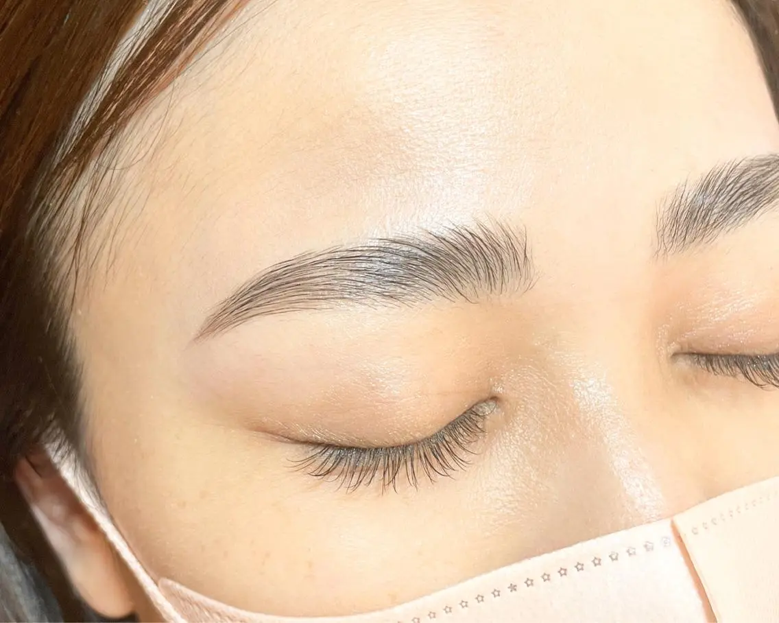カラーorパーマ付き眉毛スタイリング💞の写真