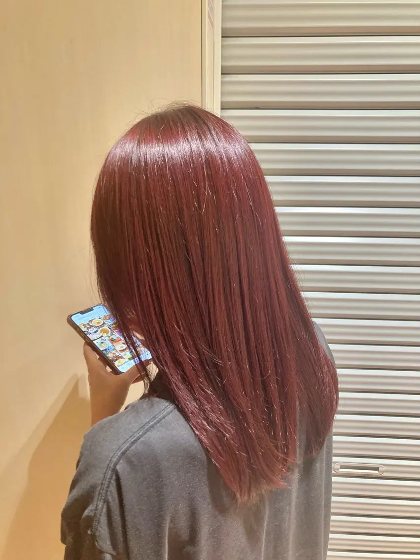 セミロング 美髪矯正‎×髪質改善 任せて🤍Ko-taのヘアスタイル