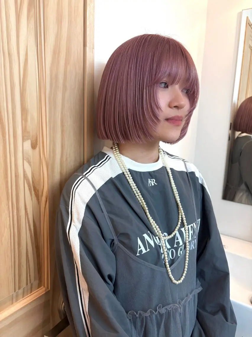 ショート カラー Fev YUZUのヘアスタイル