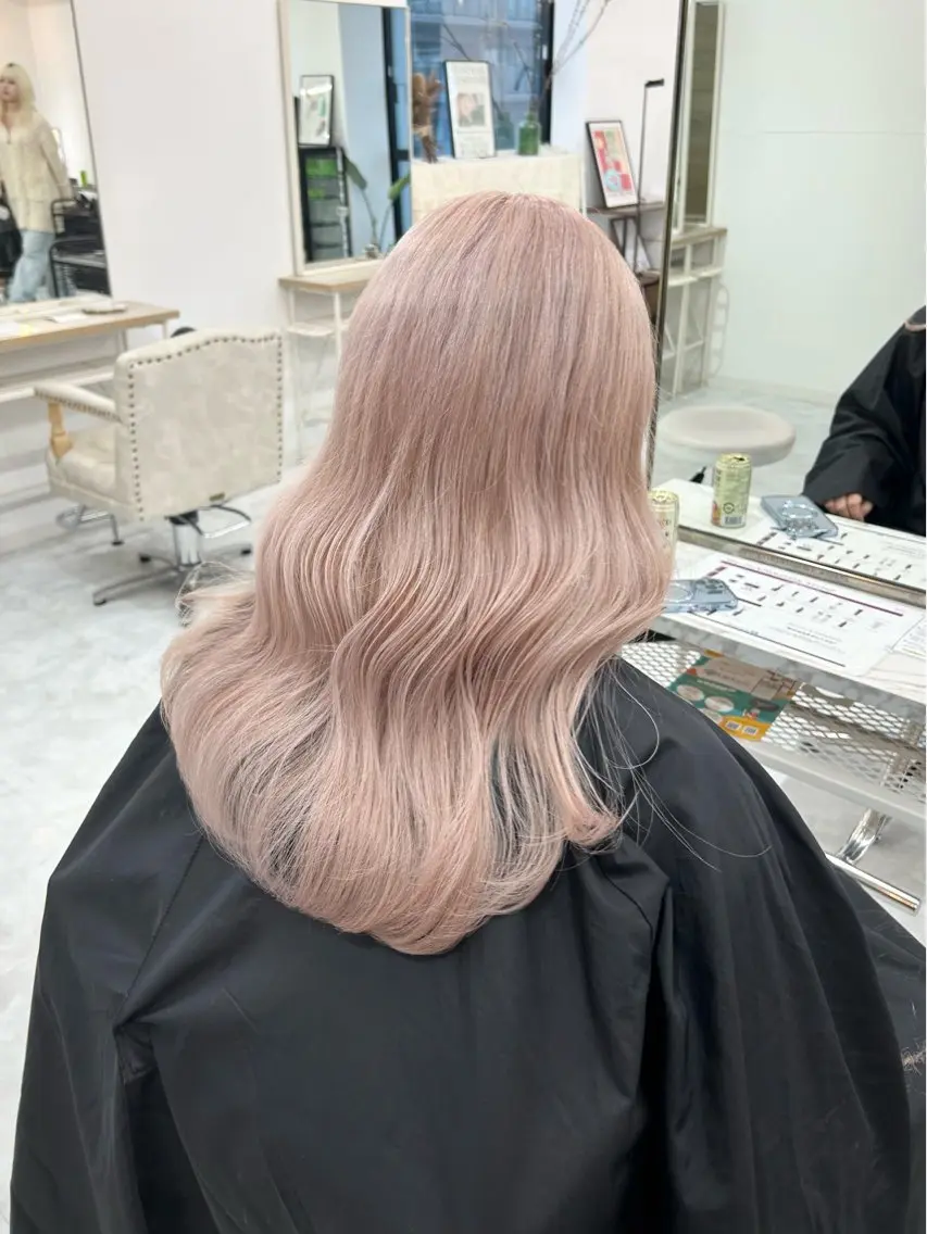 ロング カラー 🥀YUIHA🥀 テザインカラー♥のヘアスタイル