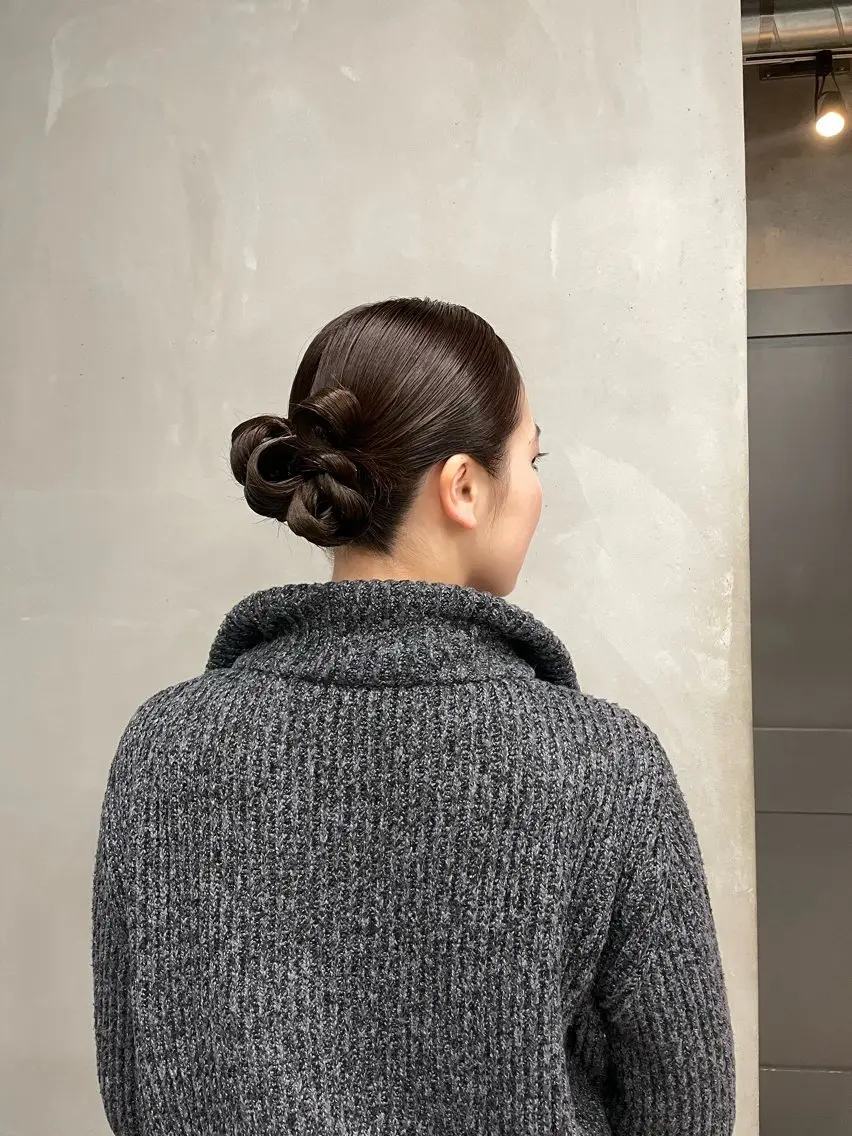 ヘアアレンジ ヘアセット 佐伯 和佳のヘアスタイル