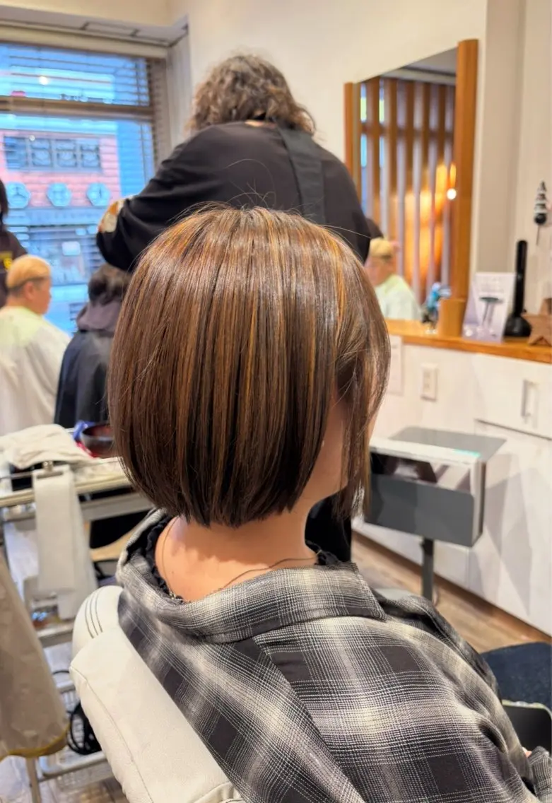 ショート ボブ ハイライト ROSSO 川口店 キムラ  マイのヘアスタイル