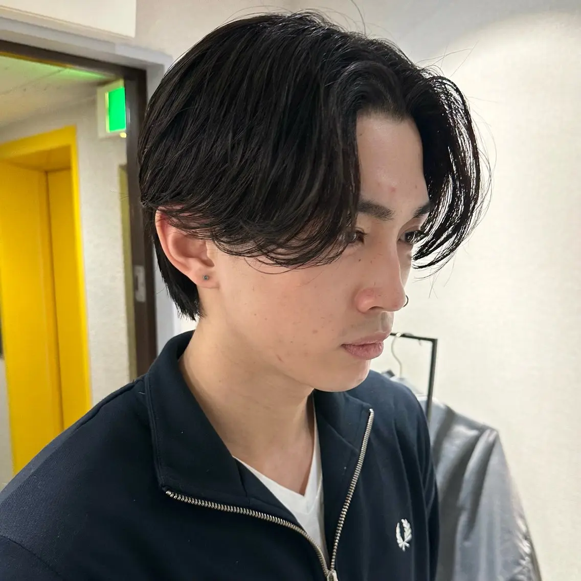 ショート ウルフカット 💈原宿指名No.1 センターパート💈のヘアスタイル