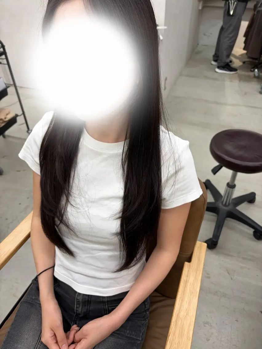 ロング カラー momoka YUC CA縮毛モデル募集中のヘアスタイル