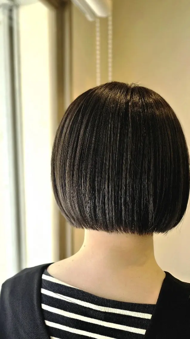 ショート カラー アッシュ アッシュブラウン ブラウンカラー ボブ CREA板橋/ 高橋諒一のヘアスタイル