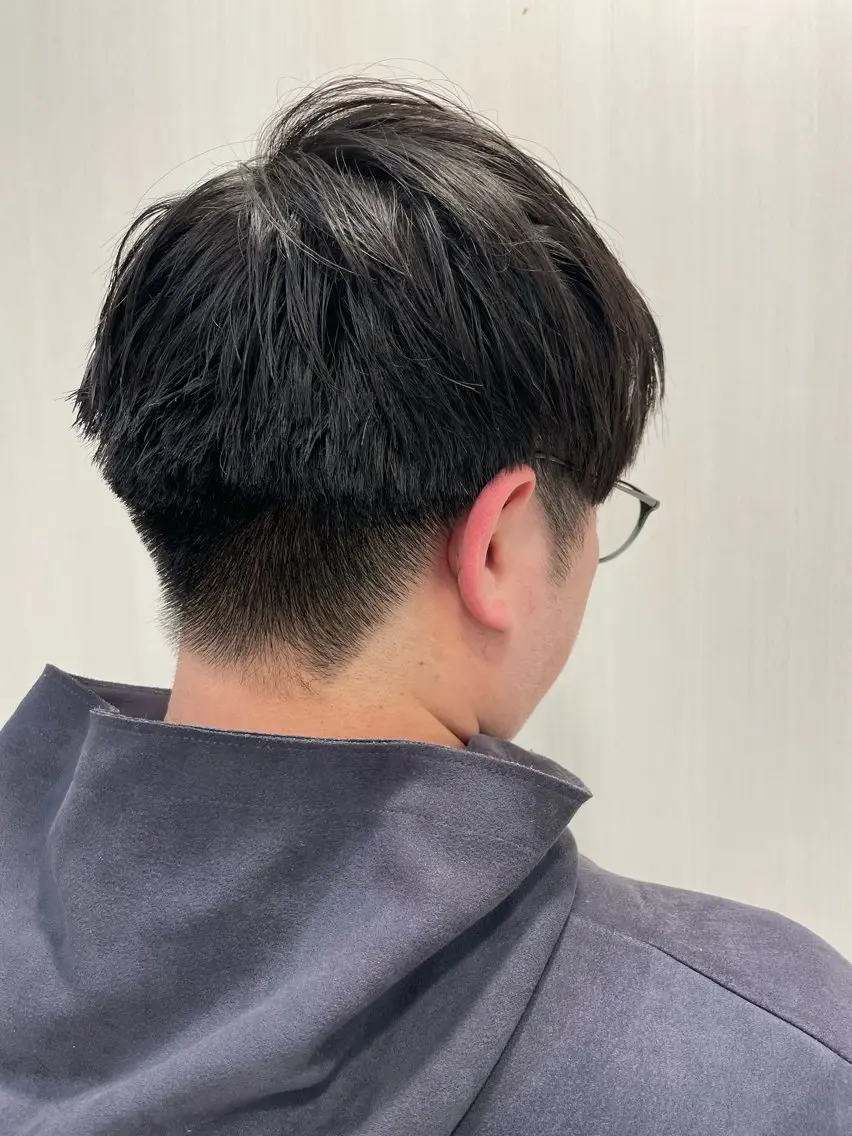 メンズ マッシュ 渡邊花奈 韓国ヘアのヘアスタイル