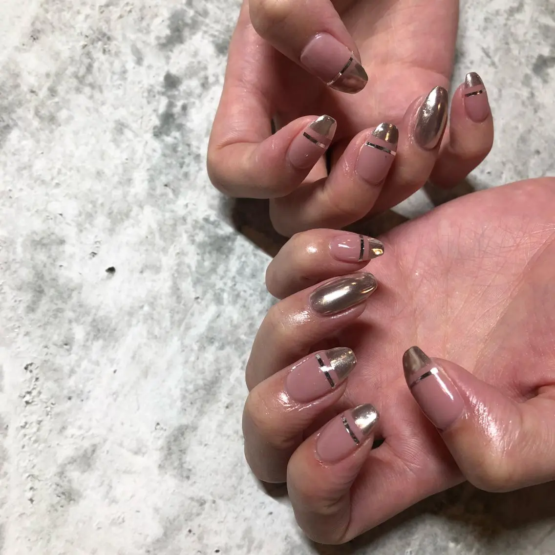 ネイル ハンドネイル 🌞💜 KAORI 🌴のネイルデザイン