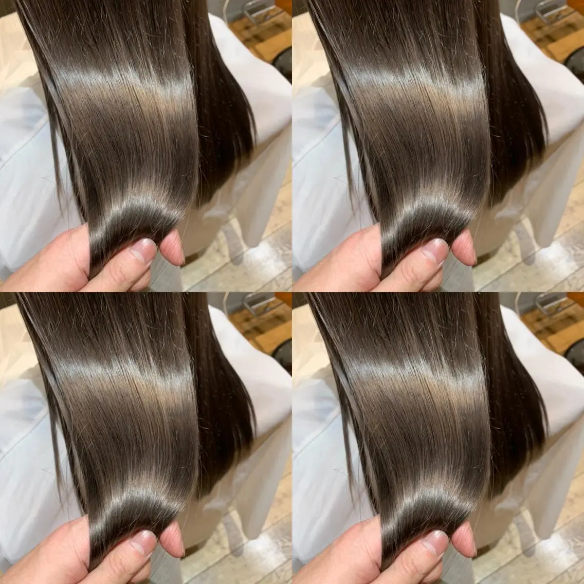 💧【美髪コース】💧カット➕アディクシーカラー➕TOKIO4トリートメント【髪質改善/ブルーブラック/グレージュ】の写真