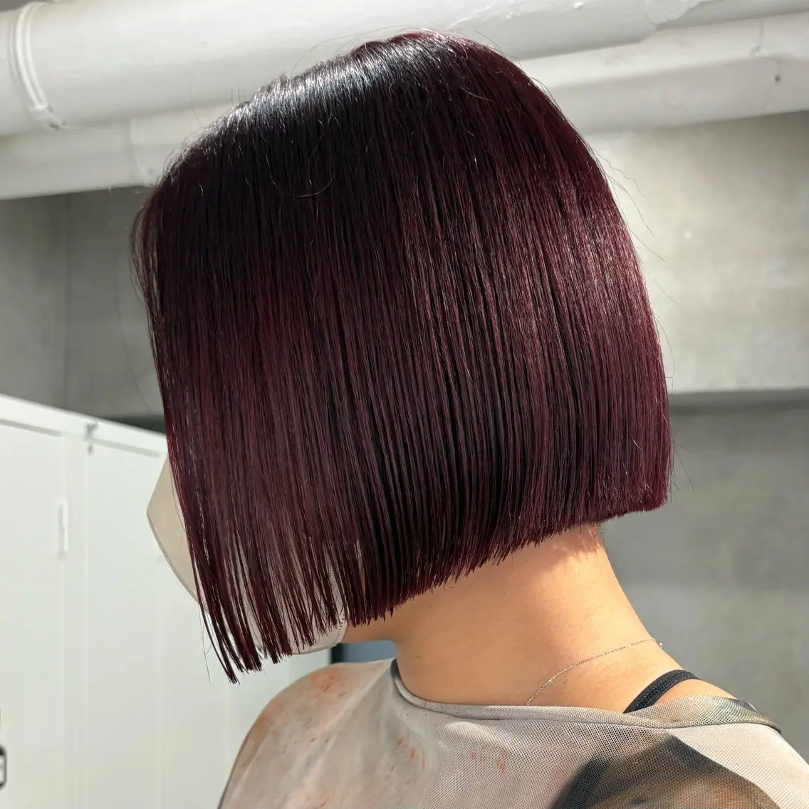 ショート ボブ カット ボブ/透明感カラー /AYUNAのヘアスタイル