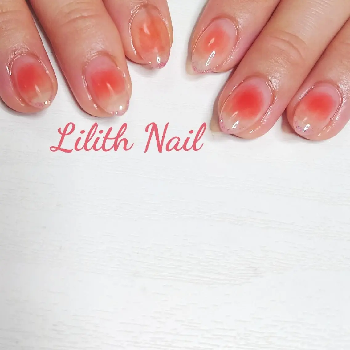 ネイル チークネイル ハンドネイル Lilith Nailのネイルデザイン