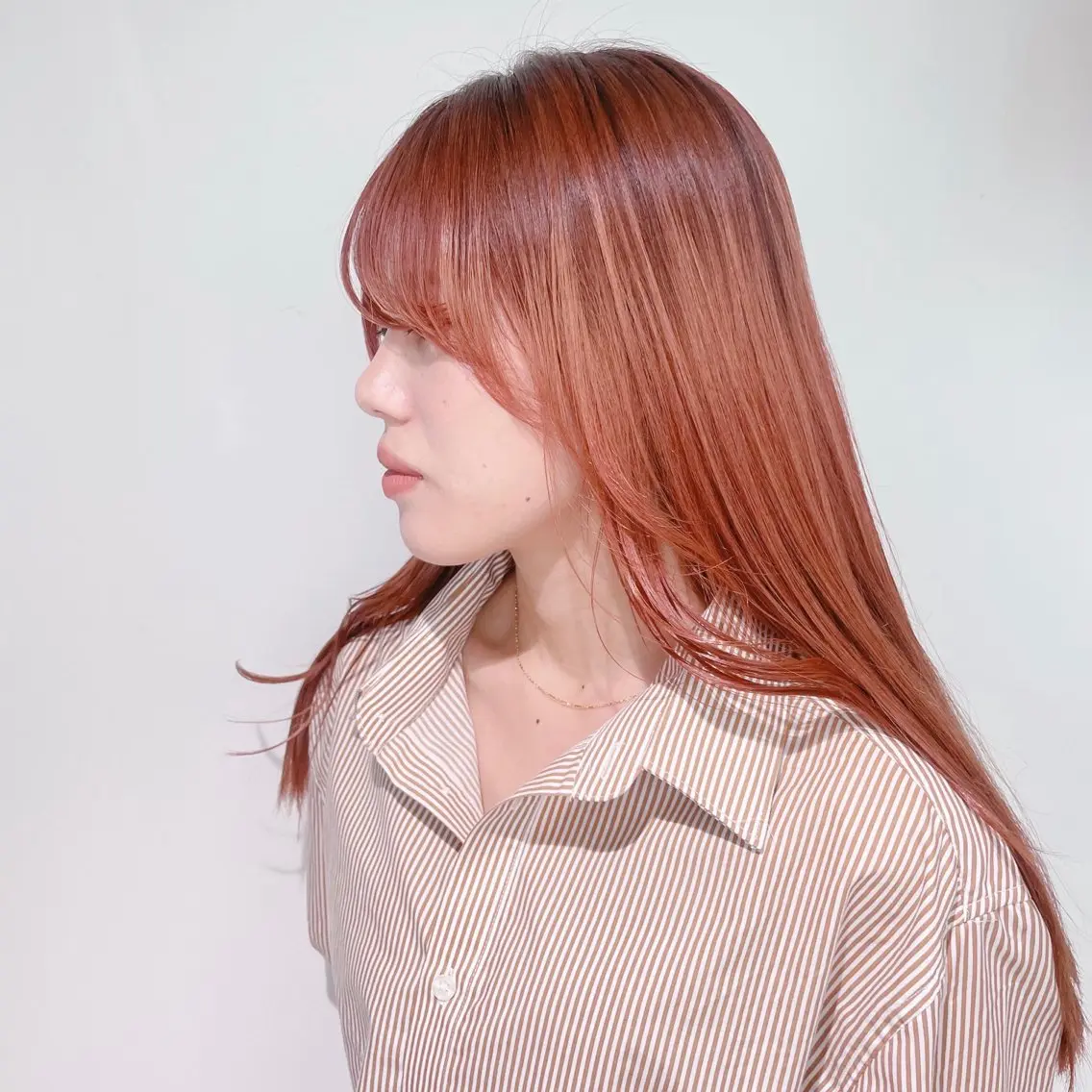 ロング レイヤーカット💗 髙橋茉南のヘアスタイル