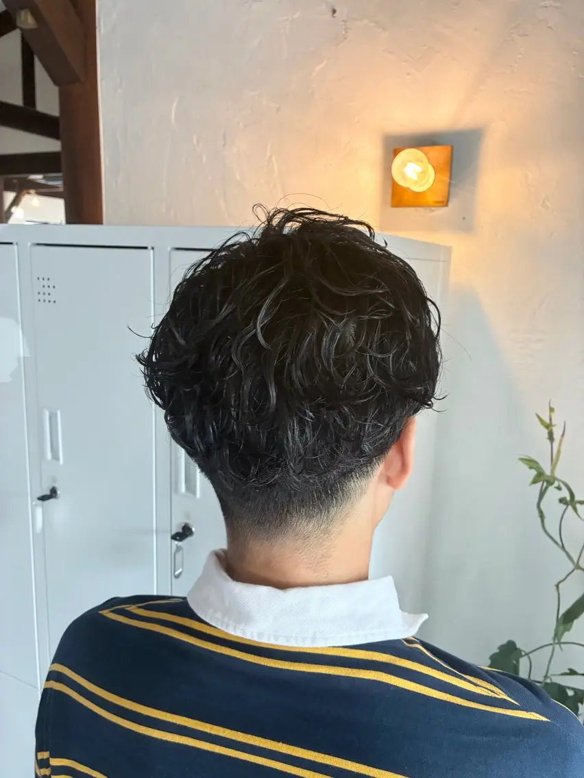 ショート パーマ メンズ TERU 【美髪、髪質改善】のヘアスタイル
