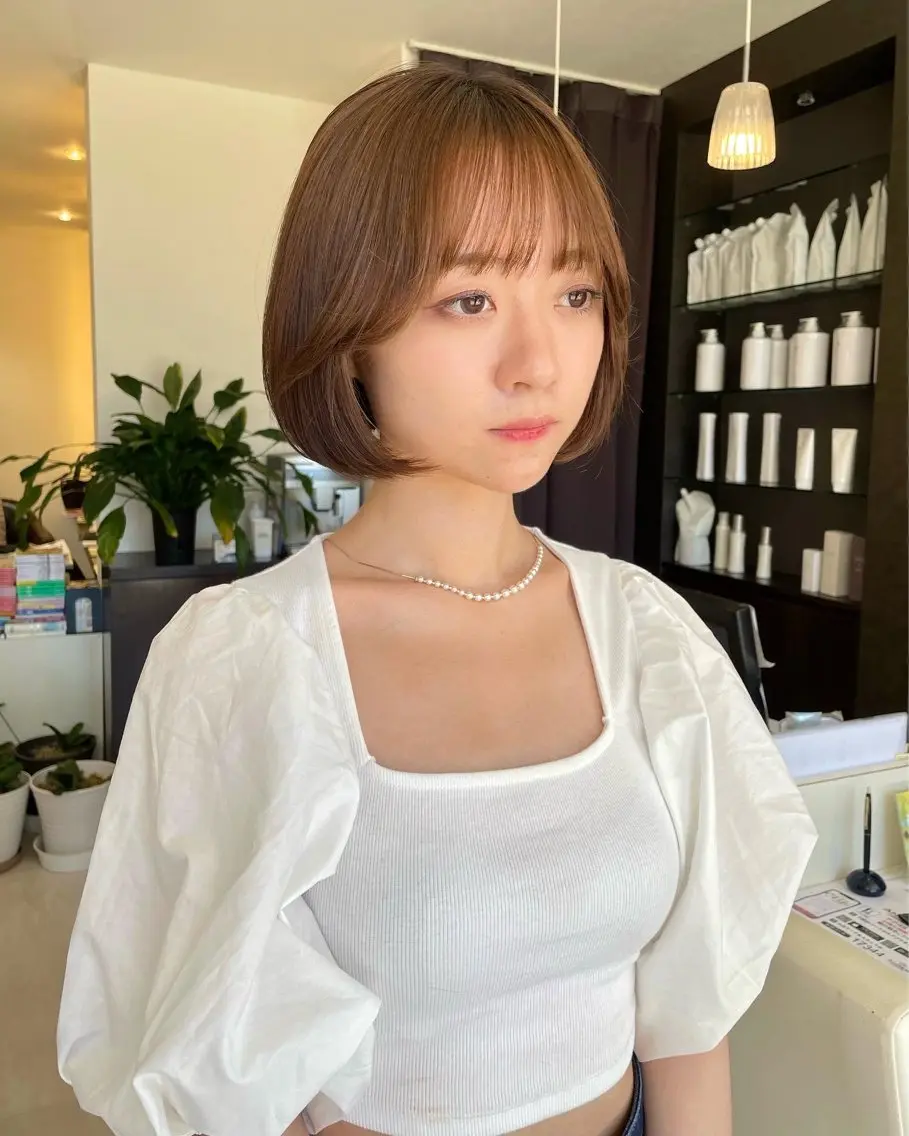 ショート ボブ 武田 清久のヘアスタイル