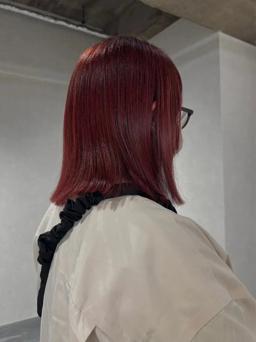 ショート カット ヘアカラー 中村穂風 レイヤー /パーマのヘアスタイル