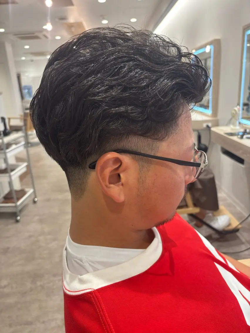 メンズカット✂️ナチュラルパーマ✂️トリートメントの写真