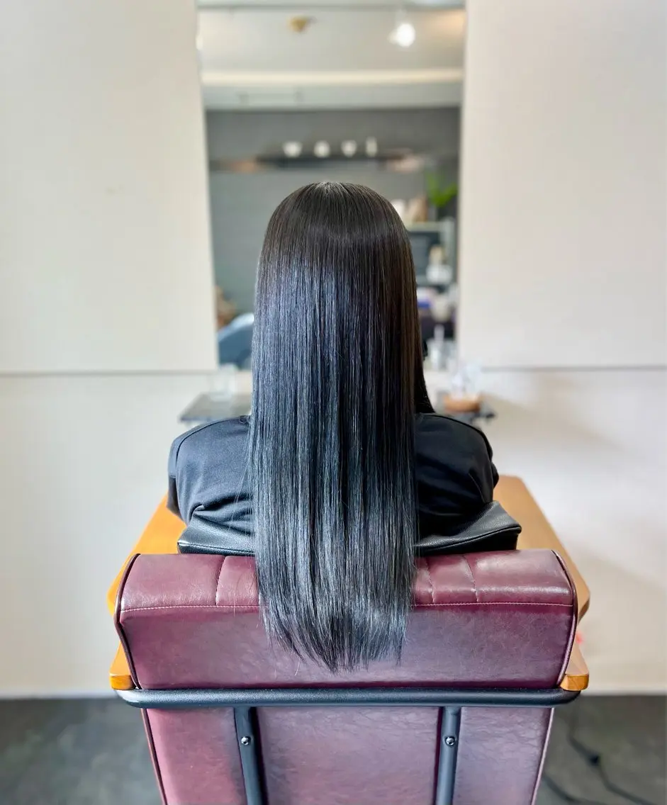 ロング カラー ネイビーカラー 髪質改善 ヘアカラー トリートメント 後藤 ユウキ/髪質改善🫧のヘアスタイル