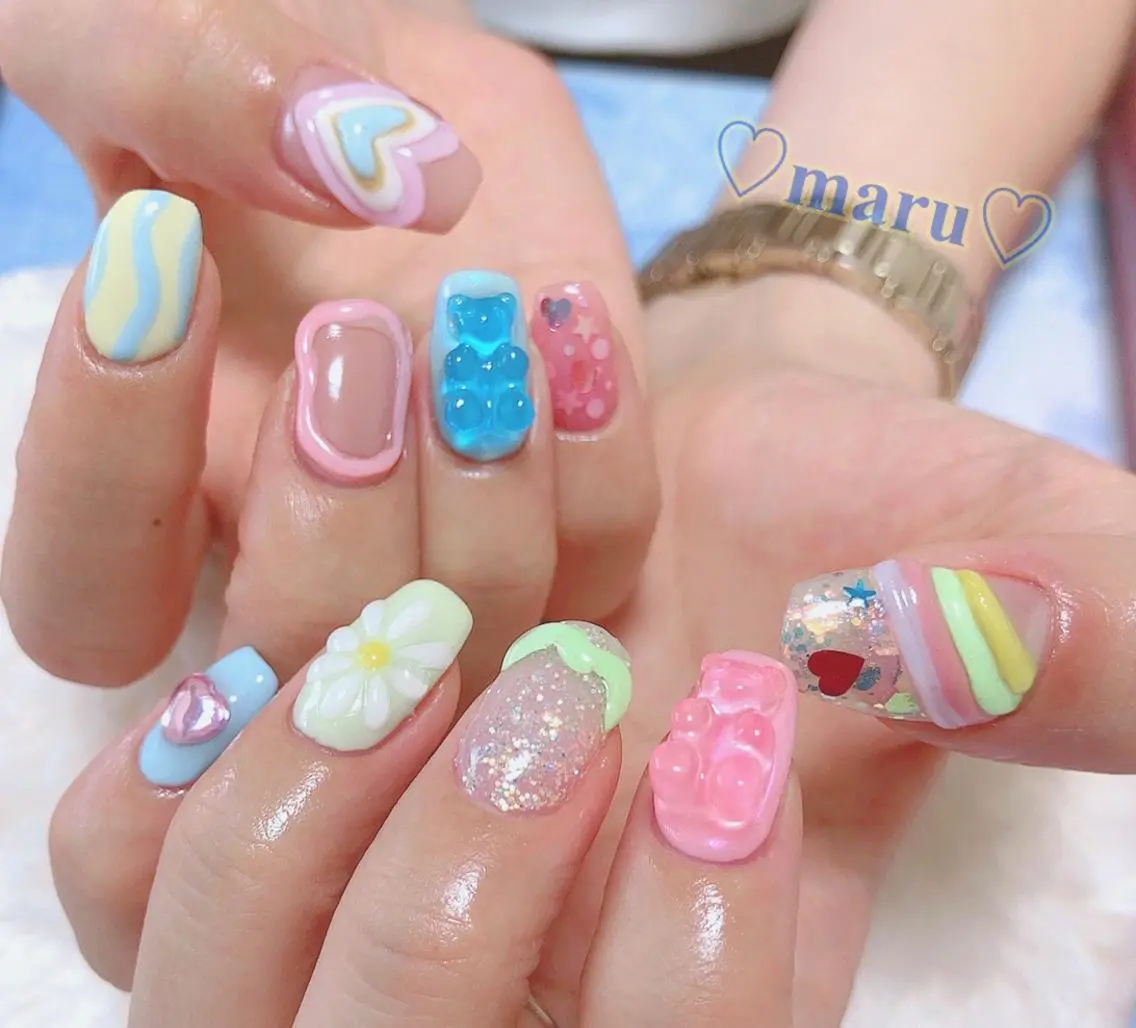 ネイル ハンドネイル フットネイル まるみ ♡のその他イメージ