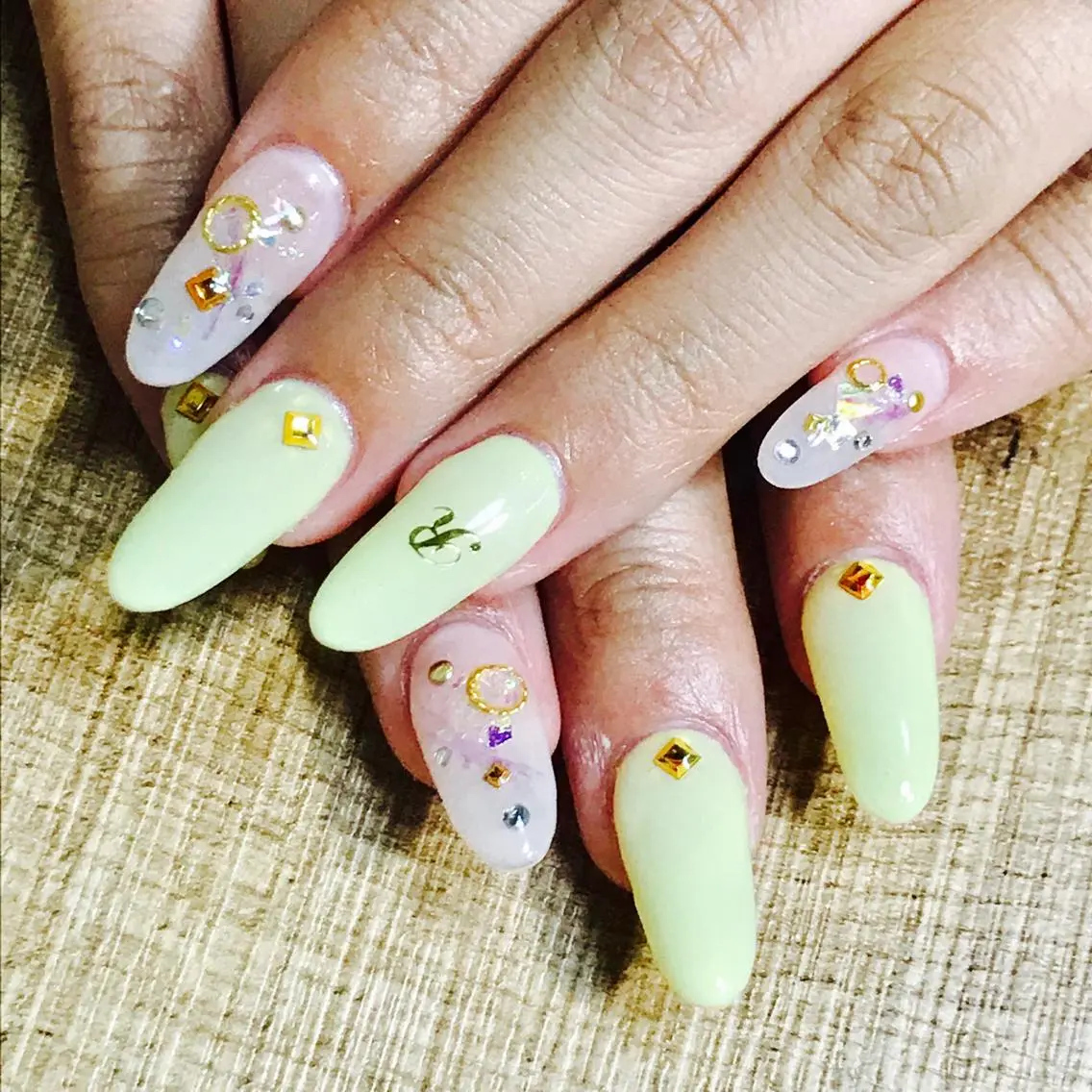 ネイル アートネイル スカルプネイル 安藤 Charlotteのネイルデザイン