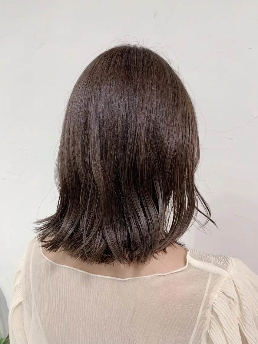 カット＋オーガニックカラー＋ハホニコトリートメントの写真