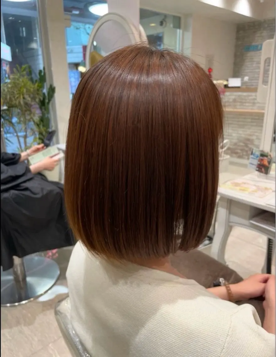 ショート カラー ヘアアレンジ 艶/透明感カラー🫧 🩵SYURA🩵のヘアスタイル