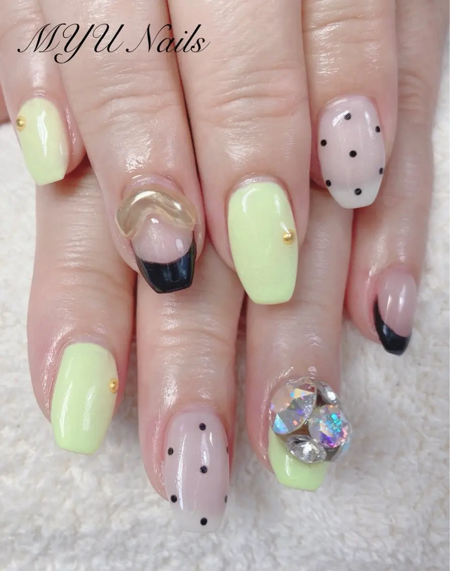 ネイル ニュアンスネイル🌈 MYU Nailsのネイルデザイン