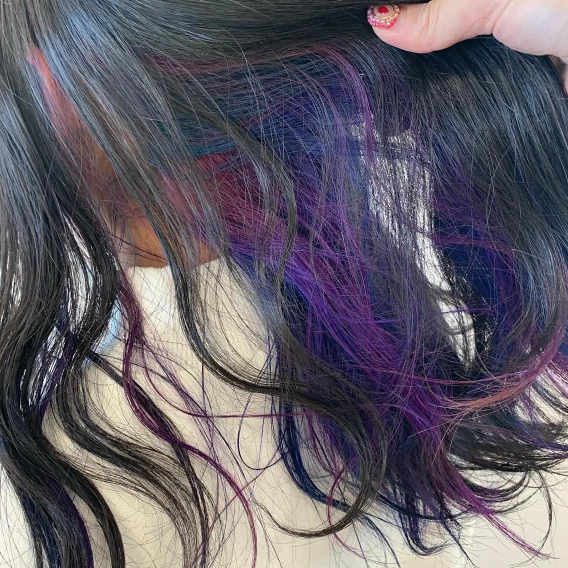 ロング カラー ヘアカラー トリートメント 暖色/ブリーチカラー 🎀 M i k uのヘアスタイル