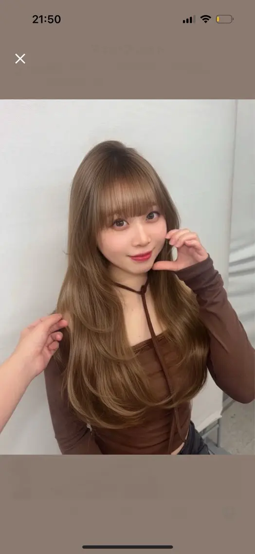 ロング 🎀 レイヤーカット カラー / 錦糸町のヘアスタイル