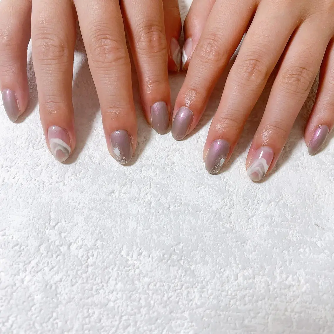 ネイル フットネイル ジェルネイル メンズネイル ニュアンスネイル ワンカラーネイル kiki nail たまプラーザのネイルデザイン