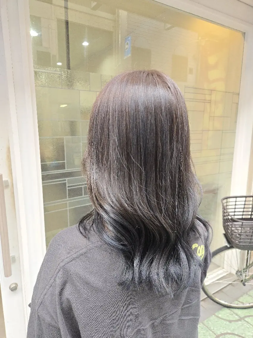 カラー ヘアカラー トリートメント 暖色🍎透明感カラー 🩵小林かりんのヘアスタイル