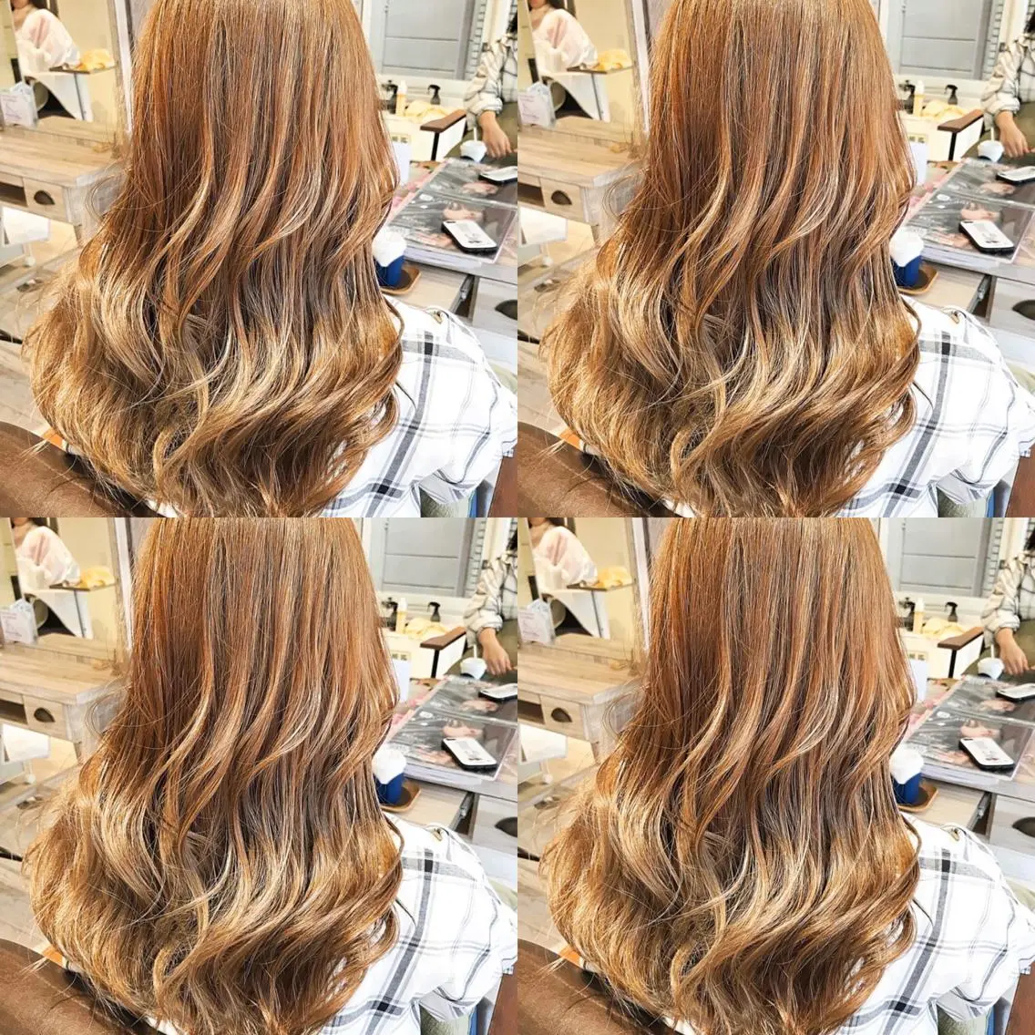 セミロング 韓国ヘア 山本勝志のヘアスタイル
