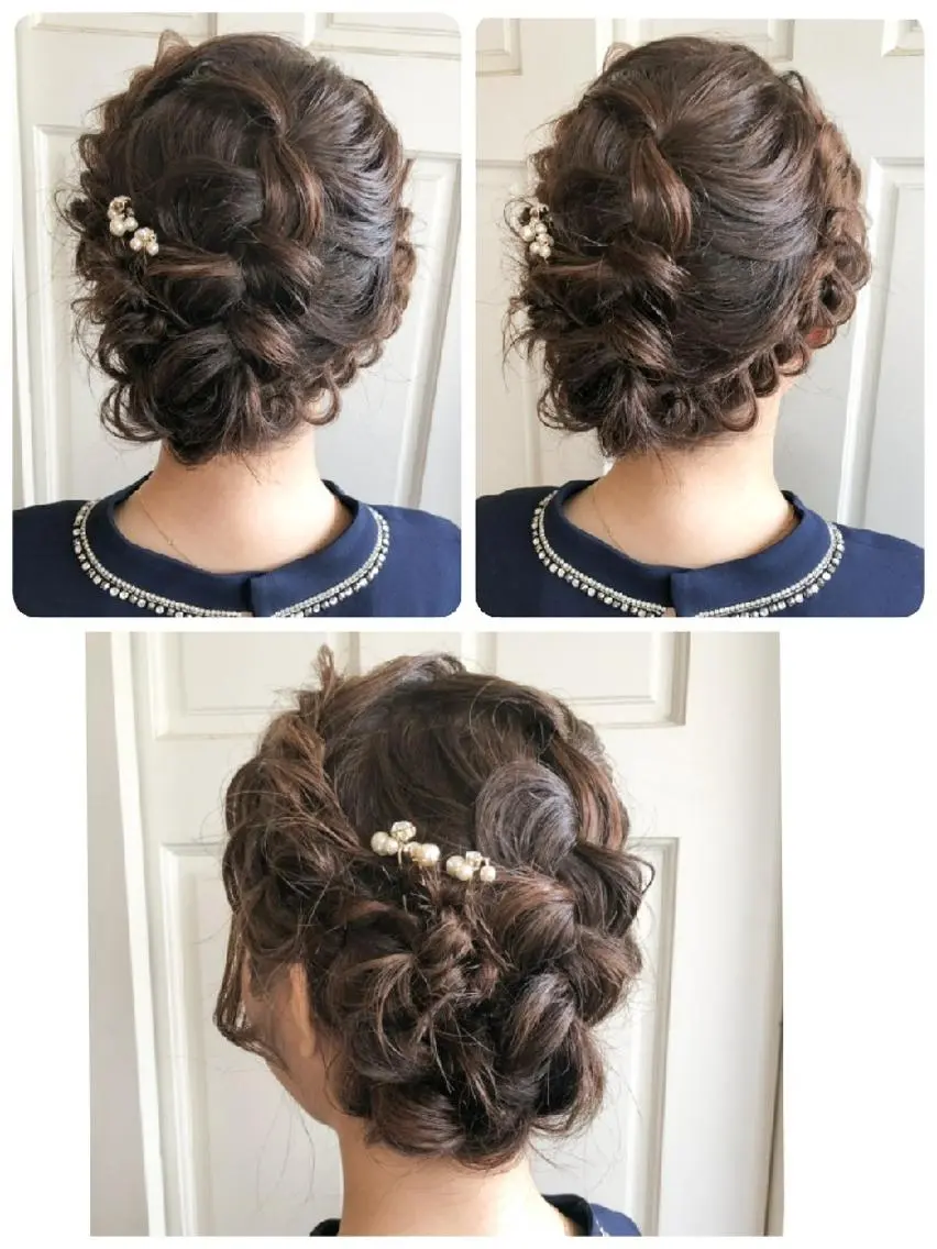 🍓ヘアアレンジ★ヘアセット🍓の写真