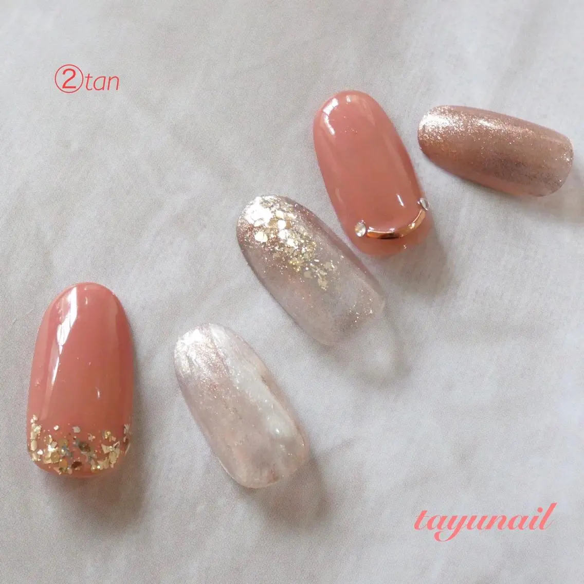 ネイル アートネイル ブルー フットネイル ジェルネイル キラキラネイル ネイルサロン 【たゆnail】のネイルデザイン