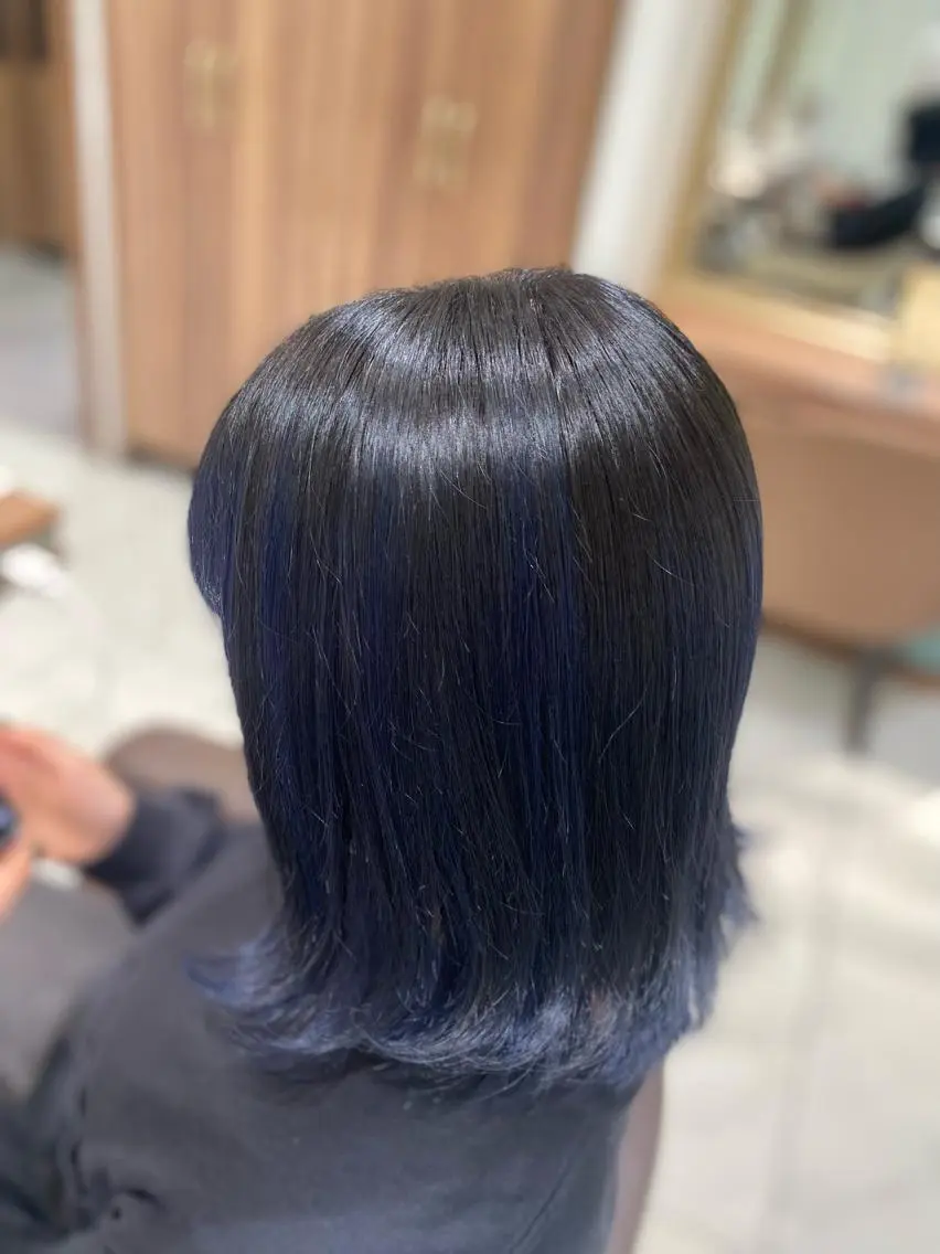 【ダメージレス】✨️ 🌈✨カット+髪質改善カラー+トリートメント💎💎💎の写真